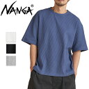 ★NANGA ナンガ ECO HYBRID WAFFLE LOOSE FIT TEE エコハイブリッドワッフルルーズフィットティー 【 半袖 Tシャツ トップス 】