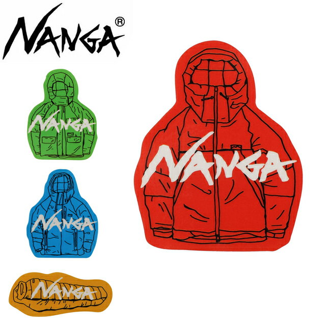 ★NANGA ナンガ NANGA×USHIODA HIROAKI STICKER ナンガ×ウシオダヒロアキステッカー 