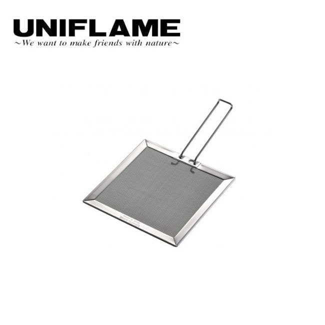 ★UNIFLAME ユニフレーム バーナーパッドII S 610701 【 耐熱鋼 キャンプ バーベキュー アウトドア 】【メール便 代引不可】