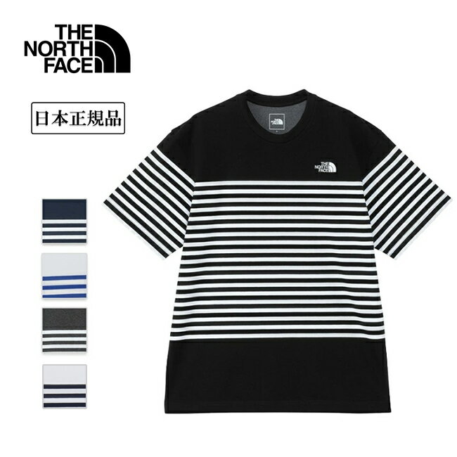 THE NORTH FACE ノースフェイス S/S Panel Border Tee ショートスリーブパネルボーダーティー NT32406 