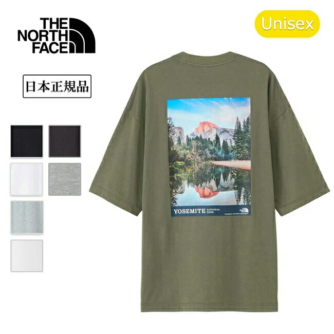 樂天商城 - ★THE NORTH FACE ザ・ノース・フェイス S/S Yosemite Scenery Tee ショートスリーブヨセミテシーナリーティー NT32436 【 トップス 半袖 Tシャツ ビッグシルエット コットン UVケア ユニセックス 日本正規品 】【メール便・代引不可】