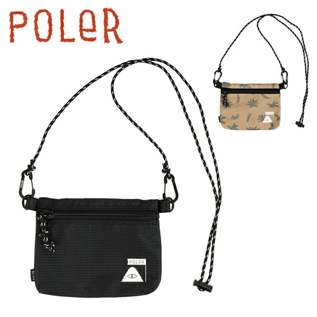 ★POLeR ポーラー STUFFABLE POUCH スタッファブルポーチ 241MCV-04 【 ショルダー カバン アウトドア フェス キャンプ 】【メー...