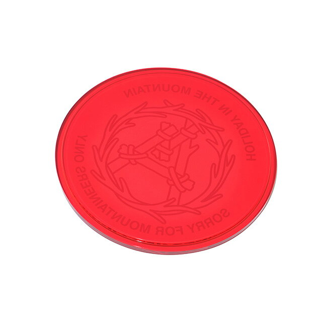 Clapperの★Mountain Research マウンテンリサーチ Acrylic Lid for Plate アクリルリッドフォープレート AC102 【 蓋 カバー 耐熱アクリル AC004 アウトドア 】【メール便・代引不可】｜アングル3