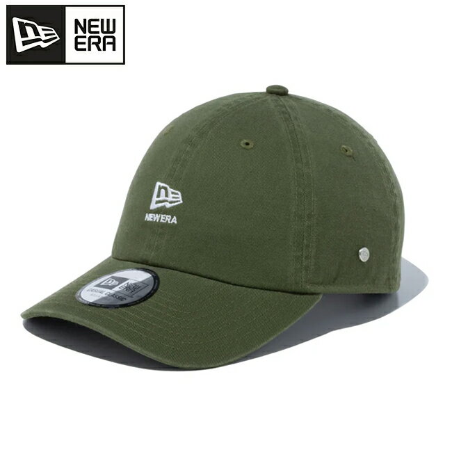 【4/4 20時〜4/10 23時59分限定クーポン配布中】★NEWERA ニューエラ カジュアルクラシック Flag and Wordmark ニューオリーブ 14109540 【 キャップ 帽子 アウトドア 】