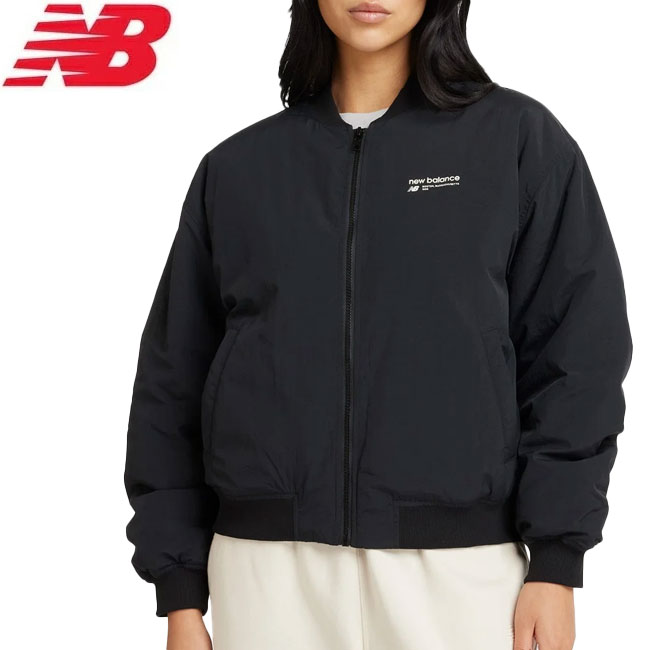 樂天商城 - ★New Balance ニューバランス Linear Heritage ウーブンパデッドボンバージャケット WJ33507 【 撥水 アウター 長袖 ウィメンズ レディース 】