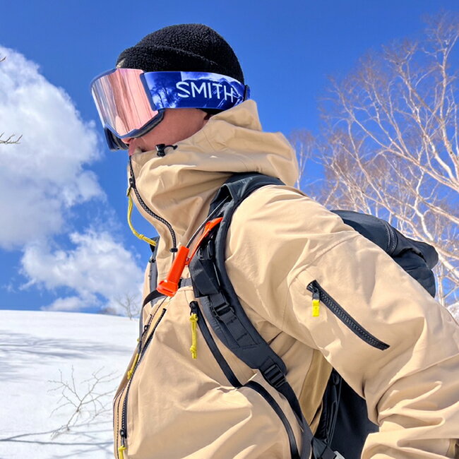 【5/30〜6/1限定クーポン配布中★】★2025 SMITH OPTICS スミス SQUAD MAG スカッドマグ AC/Gen Sasaki CP Everyday Rose Gold Mirror＆CP Storm Amber 010275045 【 日本正規品 スノーボード スペアレンズ ラージフィット 】