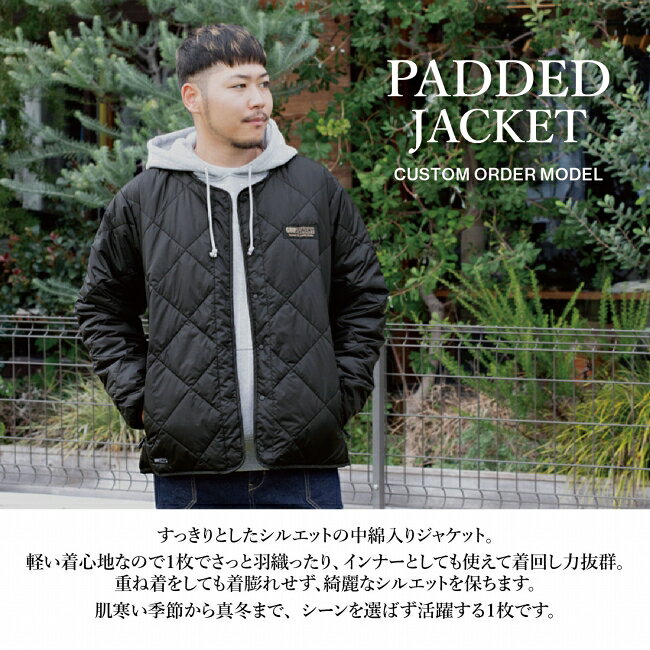 【クーポン配布中】★GRIP SWANY グリップスワニー 別注 PADDED JACKET パデッドジャケット GSMJ0002 【 アウター インナー アウトドア キャンプ タウンユース 】 clapper-10476387 Clapper サンプル画像2