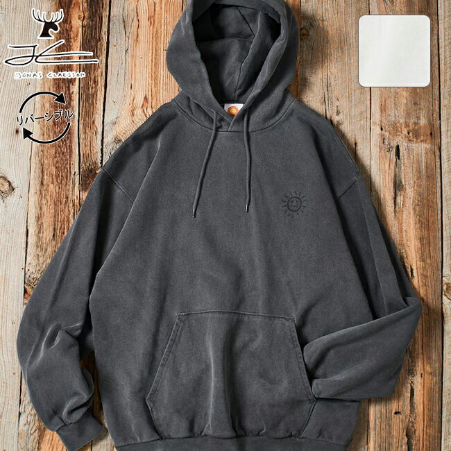 樂天商城 - ★JONAS CLAESSON ジョナスクレアッソン Insideout BANDANA Sweat Parka インサイドアウトバンダナスウェットパーカー 243-12017 【 ユニセックス トップス リバーシブル アウトドア フード 】