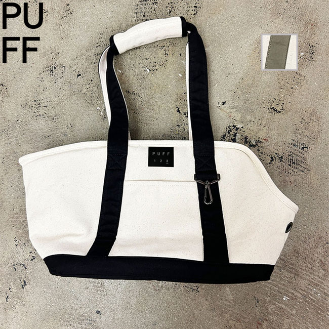ڥݥ!!ۡPUFF ѥ pet carry canvas tote L ڥåȥ꡼ХȡL P24004  ...
