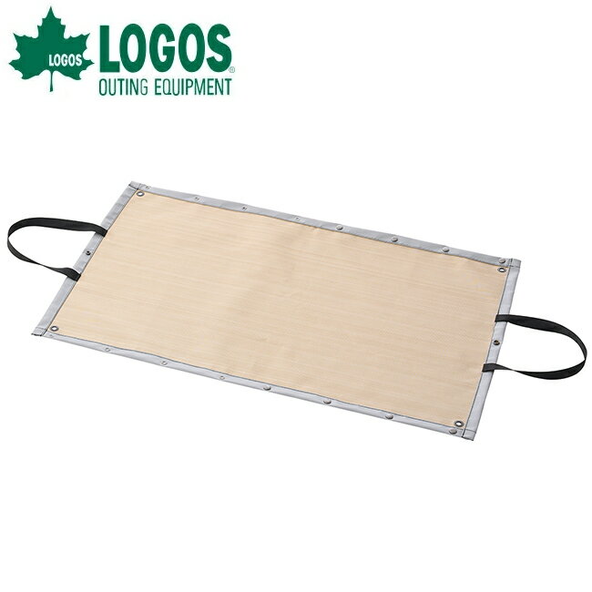 ★LOGOS ロゴス たき火台耐熱シートバッグ 81064210 【 キャリー バッグ トート 焚火 薪 持ち運び キャ..