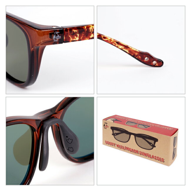 ★CHUMS チャムス Booby Wellington Sunglasses ブービーウェリントンサングラス CH...