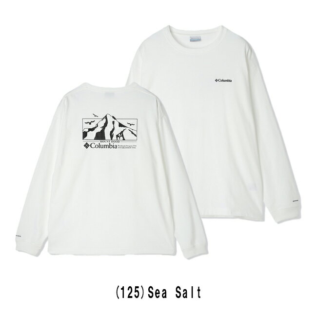 ★Columbia コロンビア ロマビスタグラフィックロングスリーブTシャツ PM0764 【 トップス インナー 長袖 ユニセックス 吸湿速乾 UVカット 】