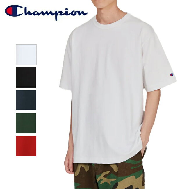 Rakuten - ★Champion チャンピオン T1011 SHORT SLEEV T-SHIRT ティーテンイレブンショートスリーブTシャツ C5-B301 【 半袖 トップス コットン 綿100％ アウトドア タウン 】【メール便・代引不可】