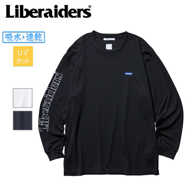 【★クーポン配布中★】★Liberaiders リベレイダース OG LOGO DRY L/S TEE OGロゴドライロングスリーブティー 715062501 【 トップス 長袖 ロンT UVカット 吸水速乾 スポーツ アウトドア 】【メール便・代引不可】
