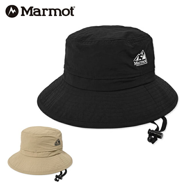 ★Marmot マーモット Classic Logo Safari Hat クラシックロゴサファリハット MTSS25UHG211 【 帽子 ユニセックス UVカット 通気性 キャンプ アウトドア 】【メール便・代引不可】