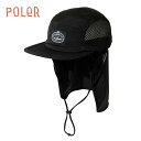 ★POLeR ポーラー 2WAY DRAW+SUNGUARD CAP 2ウェイドローサンガードキャップ 251MCV0030 【 帽子 日よけ サンシェード キ...