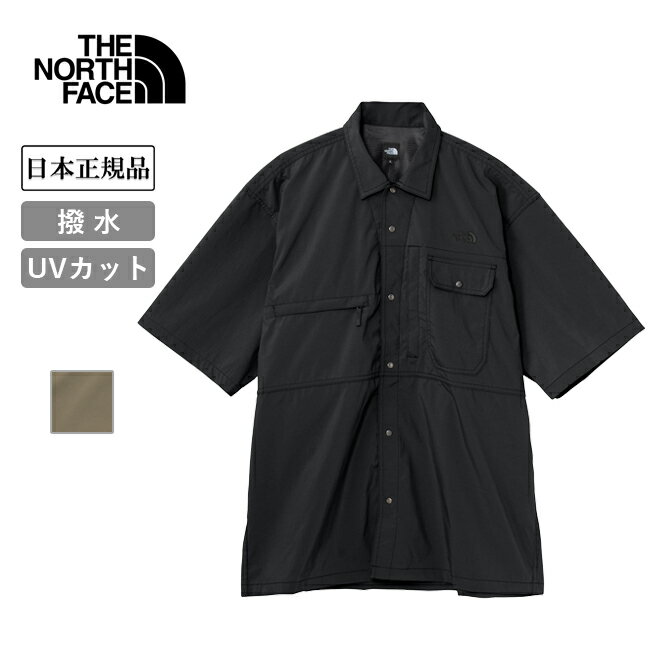 【2月14-16日限定クーポン配布中】★THE NORTH FACE ザ・ノース・フェイス S/S Trip Field Shirt ショートスリーブトリップフィールドシャツ NR22551 【 トップス 半袖 はっ水 UVカット アウトドア 日本正規品 】