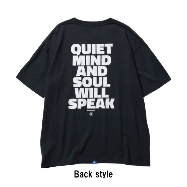 ★Liberaiders リベレイダース QUIET MIND TEE クワイエットマインドティー 716182501 【 トップス 半袖 Tシャツ 綿 コットン アウトドア 】【メール便・代引不可】