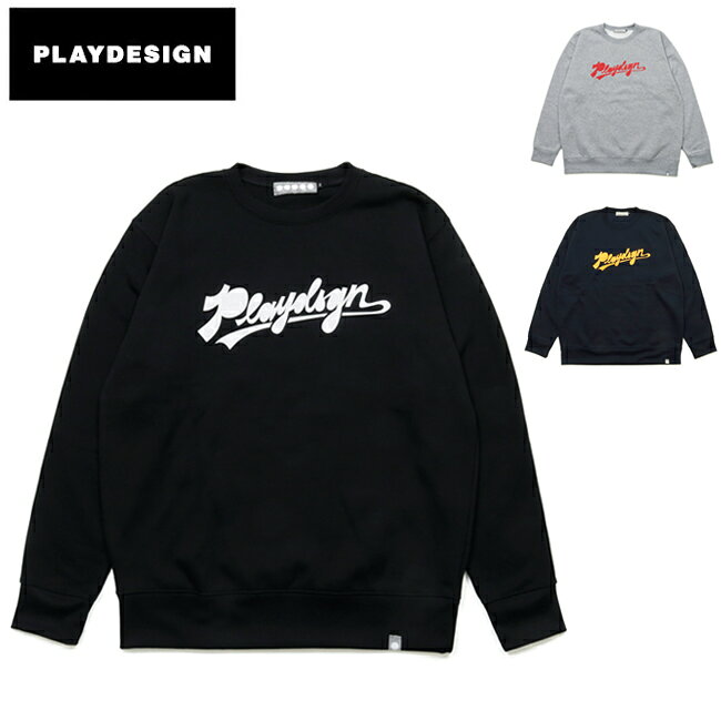 ★PLAYDESIGN プレイデザイン PDBG CREW SW PDBGクルー 24AW1PDBC 