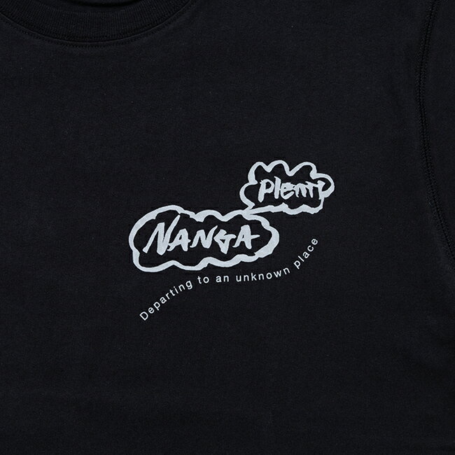 ★NANGA ナンガ DEPARTING TEE デパーティングティー 【 トップス Tシャツ 半袖 綿100% コットン タウンユース アウトドア 】【メール便・代引不可】