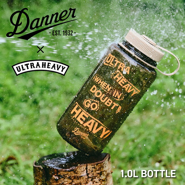 【スーパーセール限定クーポン配布中】★DANNER×ULTRA HEAVY×NALGENE ダナー×ウルトラヘビー×ナルゲン 1.0L BOTTLE 1.0Lボトル 25SS-UHD01 【 コラボ 水筒 スポーツ トレッキング キャンプ アウトドア 】