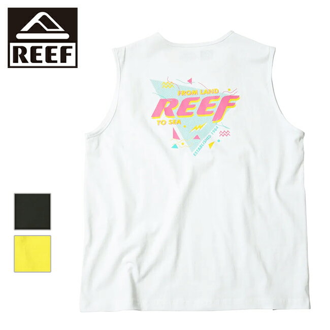 ★REEF リーフ FROM LAND TO SEA TANK フロムランドトゥシータンク RFTTM2402 【 トップス ノースリーブ..