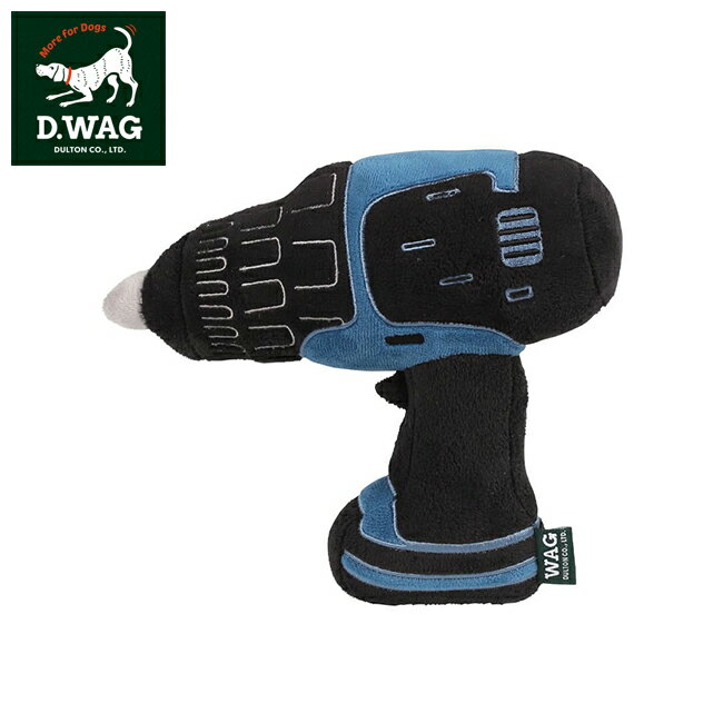 ★D.WAG ディーワグ PLUSH TOY DRILL DRIVER プラッシュトイドリルドライバー Y-0841 【 犬 ペット ぬい..