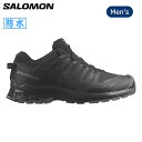 ★SALOMON サロモン XA PRO 3D V9 WIDE GORE-TEX XAプロ3DV9ワイドゴアテックス Black/Phantom/Pewter L47277000 【 靴 スニーカー シューズ 防水 トレイル メンズ ランニング アウトドア 】