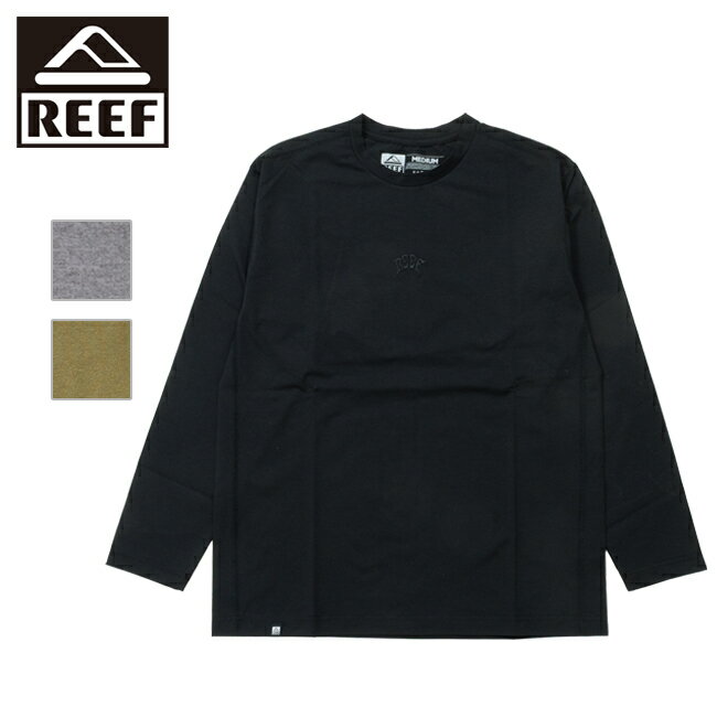 樂天商城 - 【6/4 20:00〜6/11 1:59限定クーポン配布中】★REEF リーフ CENTER LOGO RASH L/S TEE センターロゴラッシュロングスリーブティー RFTEM2524 【 トップス 長袖 ロンT アウトドア 】