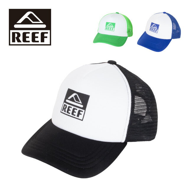 樂天商城 - 【6/4 20:00〜6/11 1:59限定クーポン配布中】★REEF リーフ SQUARE LOGO TRACKER CAP スクエアロゴトラッカーキャップ RFACM2502 【 帽子 キャンプ アウトドア 】