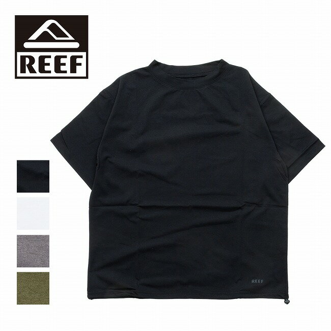 樂天商城 - ★REEF リーフ ACTIVE SS TOPS アクティブショートスリーブトップス REEF25S-08 【 レディース ウィメンズ 半袖 Tシャツ レギュラーフィット 水陸両用ラッシュ素材 ビーチシーン 海 ゴルフ タウンユース アウトドア 】【メール便・代引不可】