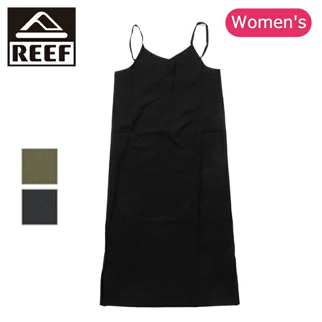 ★REEF リーフ CAMISOLE ONE PIECE キャミソールワンピース REEF25S-03 【 レディース ウィメンズ キャミワンピ 水陸両用素材 川 海 アウトドア キャンプ 】