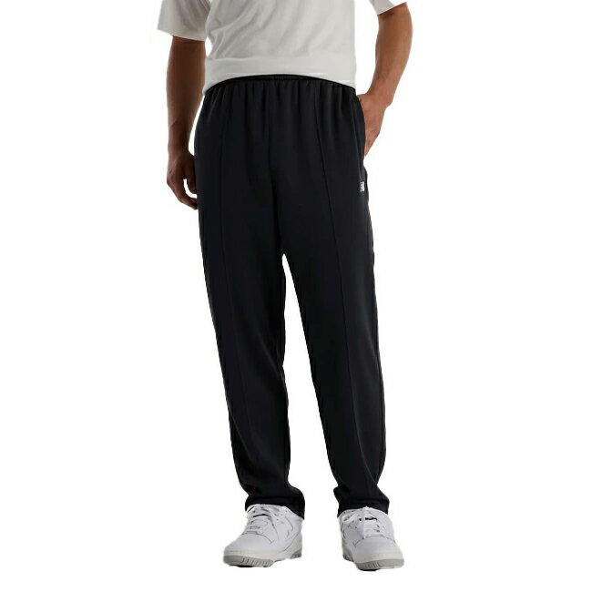 ★New Balance ニューバランス Knit Track Pant(Straight) ニットトラックパンツ(ストレート) BK AMP512..