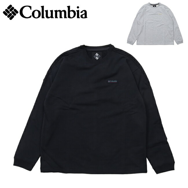 【4/14 20:00-4/17 9:59 限定クーポン配布中】★Columbia コロンビア Poplar Ridge Sweat Crew ポプラーリッジスウェットクルー PM0590 【 トップス 長袖 トレーナー プルオーバー UVカット アウトドア 】