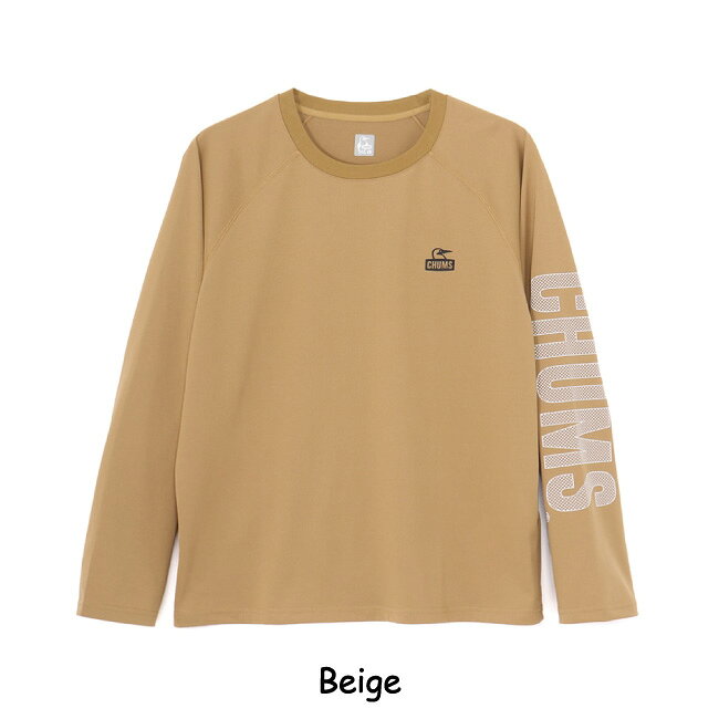 ★CHUMS チャムス Airtrail CHUMS Sleeve L/S T-Shirt エアトレイルチャムススリーブロングスリーブTシャツ CH01-2648 【 トップス 長袖 ロンT ラグランスリーブ UVカット 吸汗速乾 キャンプ アウトドア 】【メール便・代引不可】 clapper-10479871 Clapper サンプル画像2