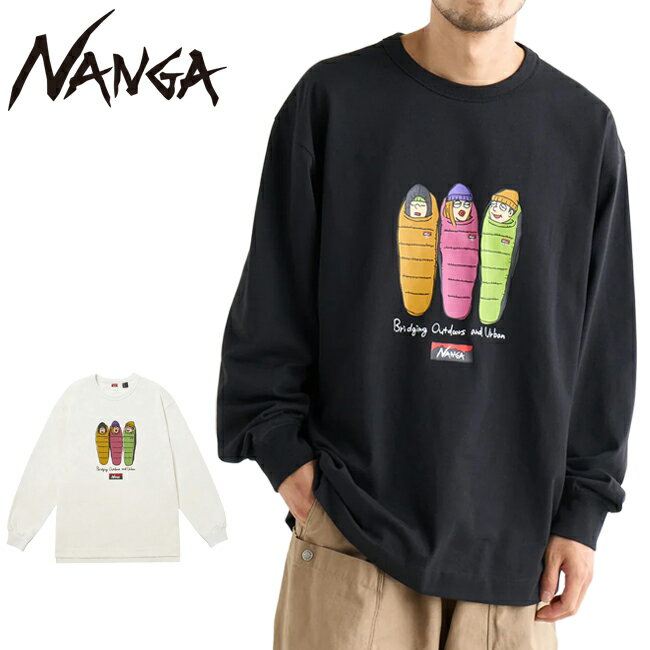 【★クーポン配布中★】★NANGA ナンガ ECO HYBRID L/S TEE/3SLB エコハイブリッドロングスリーブティー/3SLB N2530-1L063Z 【 トップス 長袖 ロンT キャンプ アウトドア 】【メール便・代引不可】