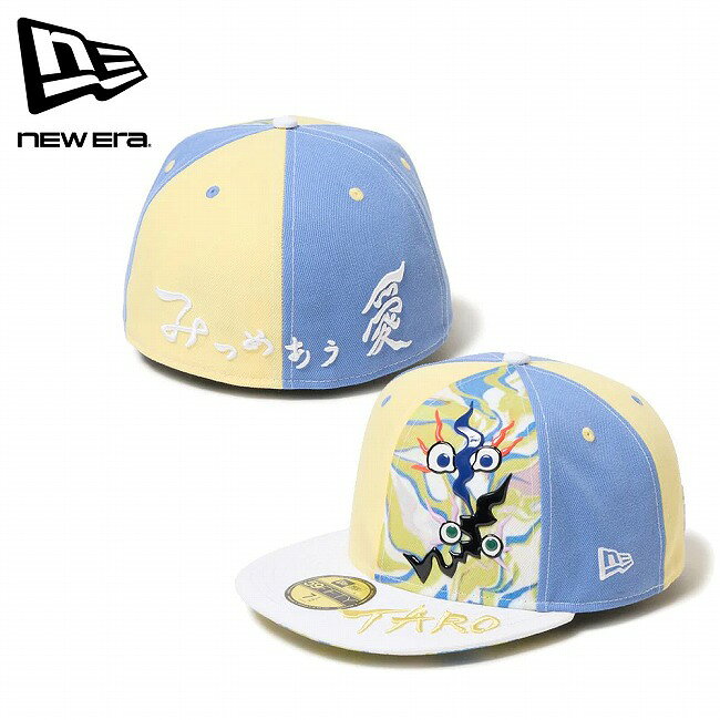 樂天商城 - ★NEWERA ニューエラ 59FIFTY TARO OKAMOTO 岡本太郎 みつめあう愛 マルチカラー 14683818 【 帽子 キャップ アウトドア ユニセックス 】