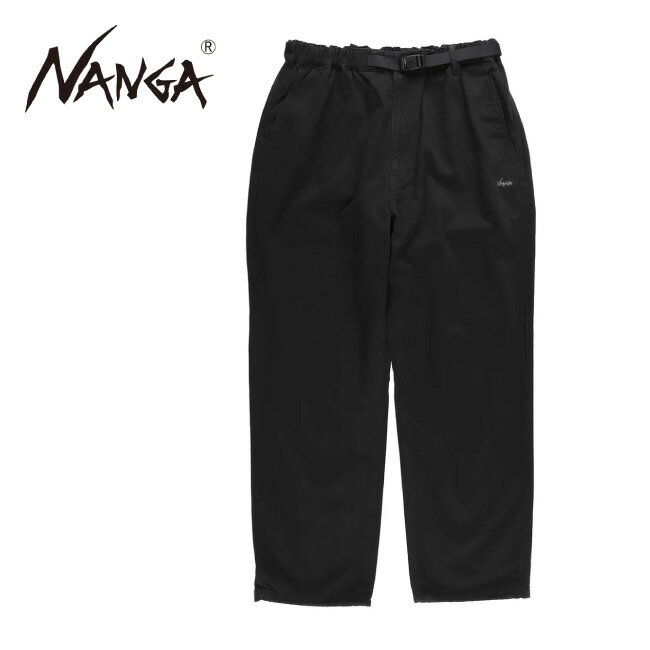【2/4～2/10限定クーポン配布中】★NANGA ナンガ WEAVING BELT CHINO TAPERED PT ウェービングベルトチノテーパードパンツ N2530-1D086A 【 ボトムス ロングパンツ クライミングパンツ タウンユース キャンプ アウトドア 】