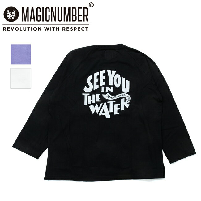 ��1/24��1/30���ꥯ���ݥ�������ۡ�MAGICNUMBER �ޥ��å��ʥ�С� XV US COTTON L/S T-SHIRT XV US���åȥ���󥰥��꡼�֥ƥ�������� 25AW-MN021 �� �ȥåץ� Ĺµ ����T ������ �����ȥɥ� ��