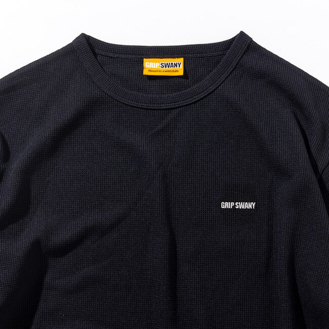 ★GRIP SWANY グリップスワニー THERMAL L/S T-SHIRTS サーマルロングスリーブティーシャツ GSMCT-074 【 トップス 長袖 ロンT キャンプ アウトドア ワッフル 】