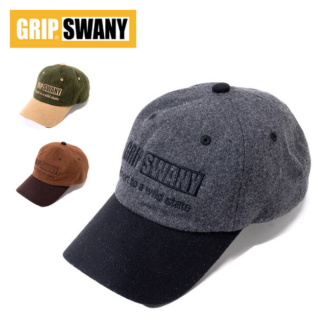 ★GRIP SWANY グリップスワニー WOOL FLANNEL CAP ウールフランネルキャップ GSUA-093 【 帽子 キャンプ アウトドア 】