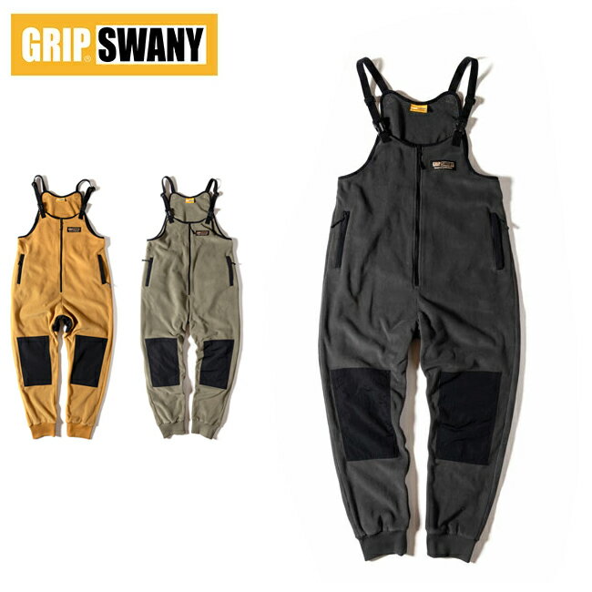 ★GRIP SWANY グリップスワニー POLARTEC FLEECE OVERALL ポーラテックフリースオーバーオール GSP-118 ..