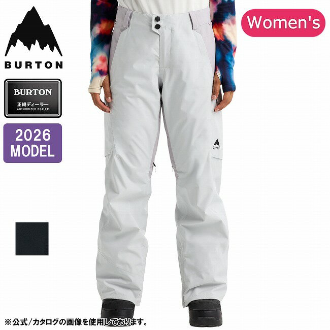 【ブラックフライデー限定クーポン配布！】★2026 BURTON バートン Women's Reserve 2L Pants ウィメンズリザーブ2Lパンツ 302641 【 レディース スノーボード スノボ スノボー ウェア ボトムス 防水 撥水加工 日本正規品 】