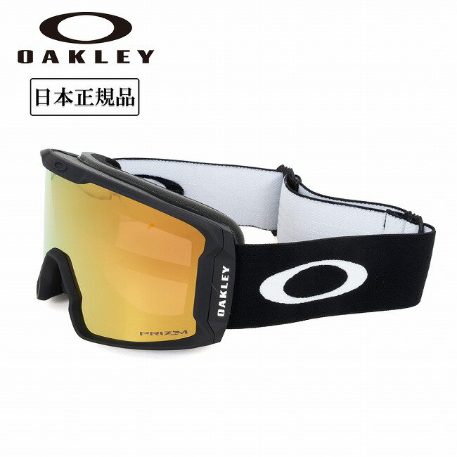 Rakuten - 【6/4 20:00〜6/11 1:59限定クーポン配布中】★2026 OAKLEY オークリー Line Miner L ラインマイナー Matte Black / Prizm 24K Iridium OO7070-I6 【 日本正規品 ゴーグル スノーボード スノボ スノボー スキー PRIZM 】
