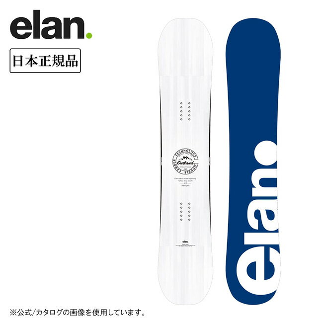 �y2/19-23����N�[�|���z�z���z��2026 ELAN �G���� OUTLAND �A�E�g�����h WHITE 42006225 �y �X�m�[�{�[�h �X�m�{ �X�m�{�[ �����Y ���f�B�[�X �t...