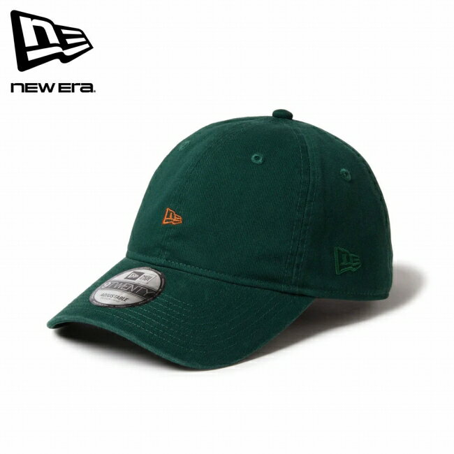 【2/19-23限定クーポン配布中】★NEWERA ニューエラ 9TWENTY Flag Mini Logo ダークグリーン ヘーゼル 14668034 【 帽...