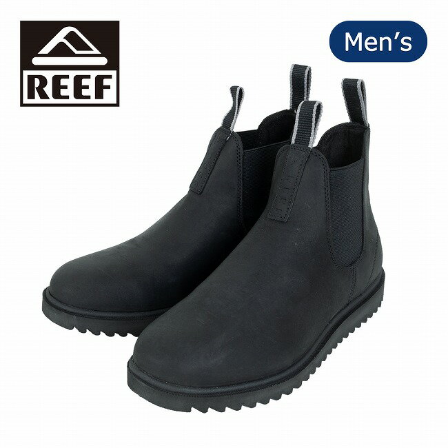 樂天商城 - 【6/4 20:00〜6/11 1:59限定クーポン配布中】★REEF リーフ OTIS オーチス BLK CJ5560 【 メンズ 靴 チェルシーブーツ サイドゴア アウトドア タウンユース カジュアル 】