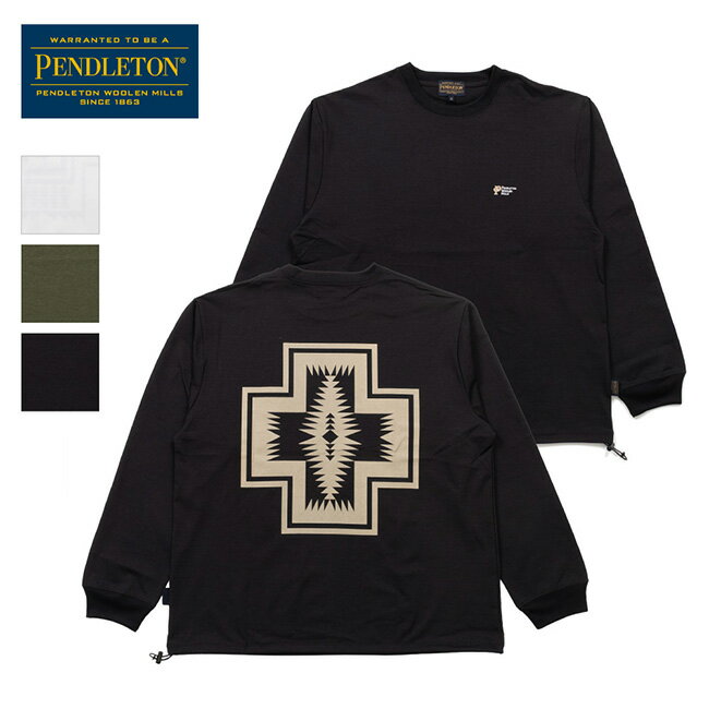 Rakuten - 【6/4 20:00〜6/11 1:59限定クーポン配布中】★PENDLETON ペンドルトン Back Print L/S Tee バックプリントロングスリーブティー 6175-3002 【 トップス 長袖 ロンT アウトドア 速乾 】
