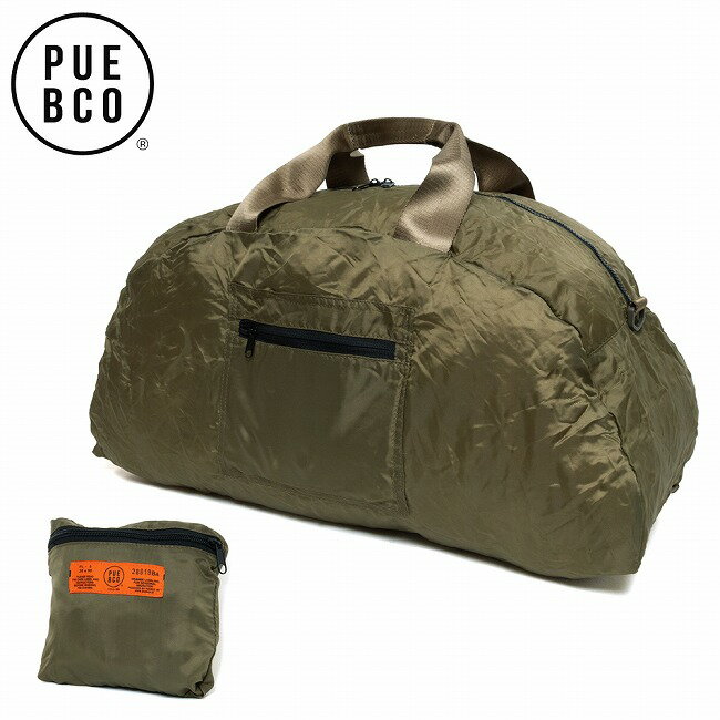 Rakuten - 【6/4 20:00〜6/11 1:59限定クーポン配布中】★PUEBCO プエブコ POCKETABLE BAG ポケッタブルバッグ 500140 【 カバン 折り畳み コンパクト キャンプ アウトドア 】