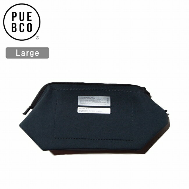 樂天商城 - ★PUEBCO プエブコ WIRED POUCH Large ワイヤードポーチ Dark Gray×Green 502359 【 カバン 収納 小物入れ 雑貨 アウトドア キャンプ トラベル 旅行 登山 】